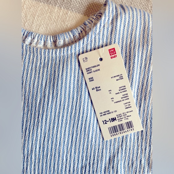 Baby Girl Uniqlo Dress - Picture 2 of 3